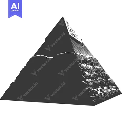 Aset premium populer: A Silhouette of a Stepped Pyramid