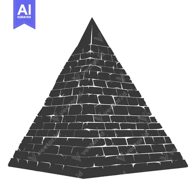 Aset premium populer: A Stone Pyramid with a Rough Texture