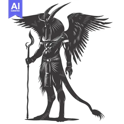 Popular premium asset: Anthropomorphic Figure with Horns, Wings, and a Staff
