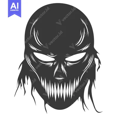 Popular premium asset: A Close-up of a Ferocious, Shadowy Creature with a Glaring Expression