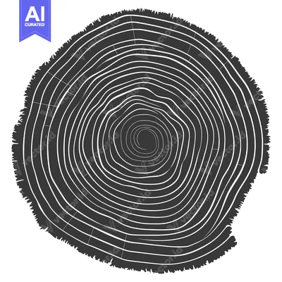 Popular premium asset: A Cross-Section of a Tree Trunk Showing Growth Rings