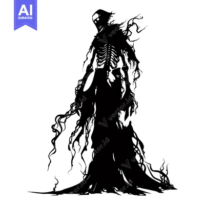 A Monochromatic Silhouette of a Spectral Figure