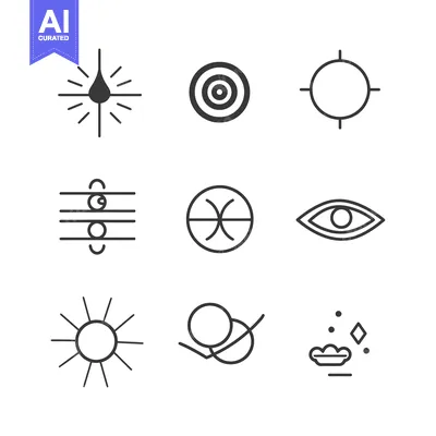 Popular premium asset: Nine Abstract Geometric Shapes and Symbols