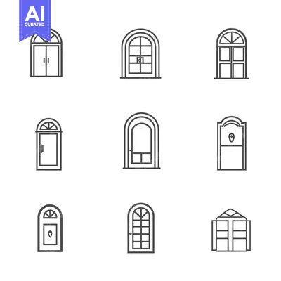 Popular premium asset: Nine Arched Doorway and Window Icons
