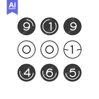 Popular premium asset: Nine Circular Icons with Numbers and a Line