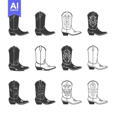 Nine Different Styles of Cowboy Boots
