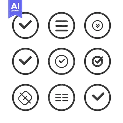 Popular premium asset: Nine Simple Circular Icons with Various Symbols