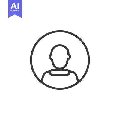 Popular premium asset: Minimalist User Icon: Simple Person Outline in Circle Frame