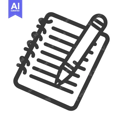 Popular premium asset: A lined notepad with a pencil resting upon its pages