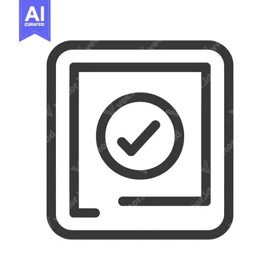 Aset premium populer: A graphical icon features a circle with a checkmark inside of it
