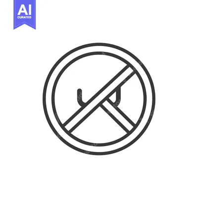 Aset premium populer: No U-Turn Traffic Sign Icon