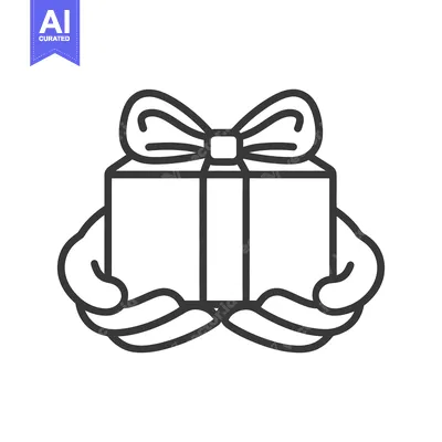 Popular premium asset: A present wrapped with ribbon being held by two hands