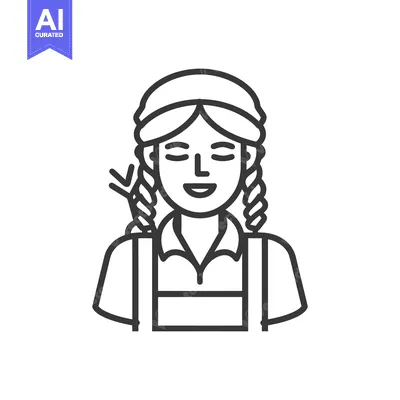 A smiling woman with braided hair and a traditional outfit