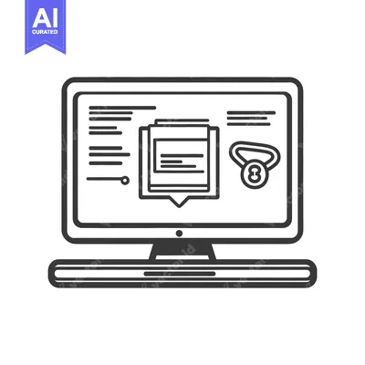 Aset premium populer: A computer screen displays documents and a safety gear image