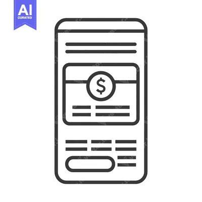 Aset premium populer: A mobile phone displays a screen related to financial transactions