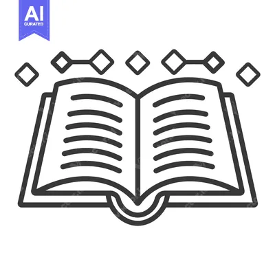 Popular premium asset: Open Book With Diamond Shapes Above It