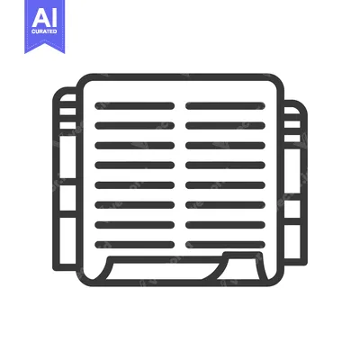 Open Book with Multiple Lines of Text