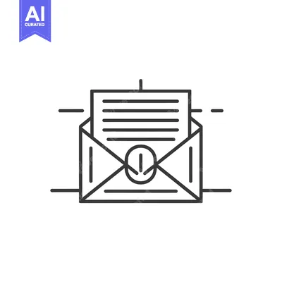 Aset premium populer: Open Envelope with a Letter and a Download Arrow Inside
