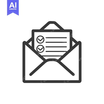 Popular premium asset: Open Envelope with Checked To-Do List