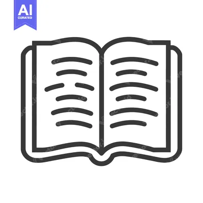An open illustrated book shows pages with lines of text