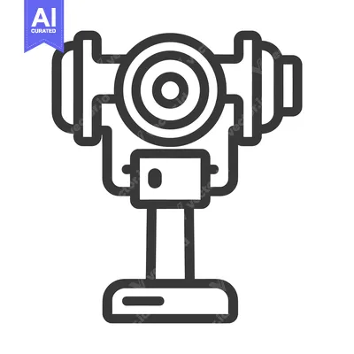 Illustration depicting a surveying instrument used for measuring dista