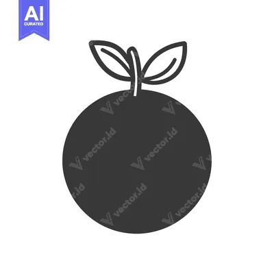 Popular premium asset: A stylized illustration shows a simple fruit with leaves on top