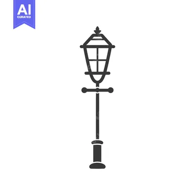 Popular premium asset: Ornate Street Lamp Silhouette