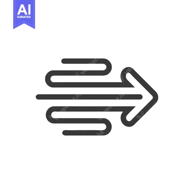 Popular premium asset: Dynamic Arrow Icon with Motion Lines, Directional Flow Design