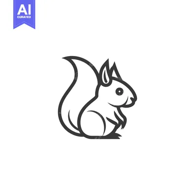 Popular premium asset: Outline Drawing of a Sitting Squirrel