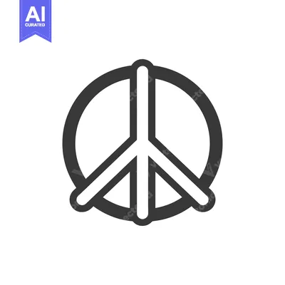 Aset premium populer: A graphic symbol representing the concept of world peace and harmony