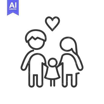 A loving family is holding hands with their child together