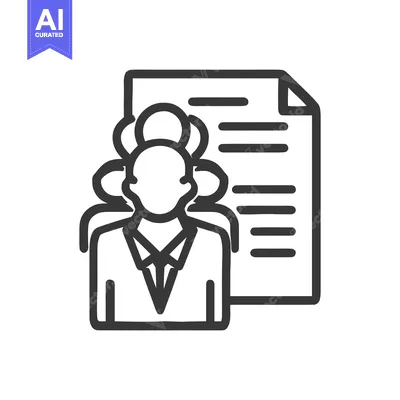 Popular premium asset: Teamwork and Documentation: Minimalist Icon Depicting Collaboration an