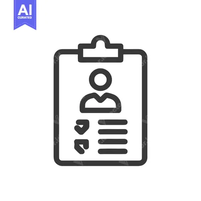 Popular premium asset: Profile Checklist Icon: User Data on Clipboard, Vector Illustration