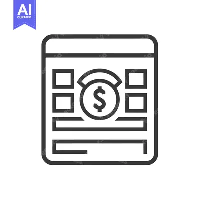 A simple calculator icon with the dollar symbol depicted prominently