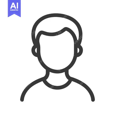 Popular premium asset: Simple Line Drawing Depicting the Outline of a Person