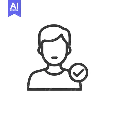 Popular premium asset: Approved User Profile Icon with Checkmark, Minimalist Design