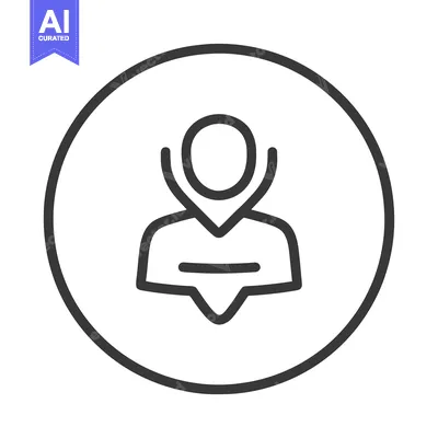 Premium design asset: Minimalist User Icon: Profile Symbol in Circular Frame, Modern Design