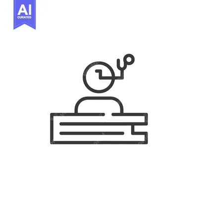 Aset premium populer: Person with a Thinking Bubble and a Book