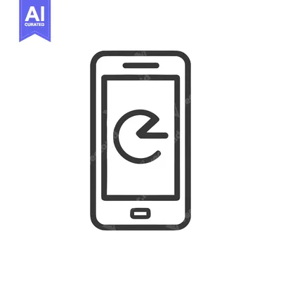 Popular premium asset: Smartphone with Pie Chart Icon: Financial Data Visualization on Mobile