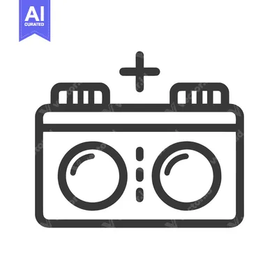 Popular premium asset: Retro Boombox Icon: Vintage Audio Device in Minimalist Style
