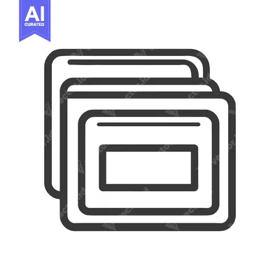 Popular premium asset: Stacked Documents Icon: Clean Line Art for Digital Interface Design