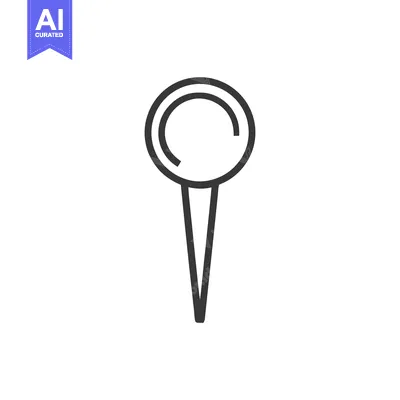 Popular premium asset: Minimalist Map Pin Icon: Sleek, Modern Design on White Background
