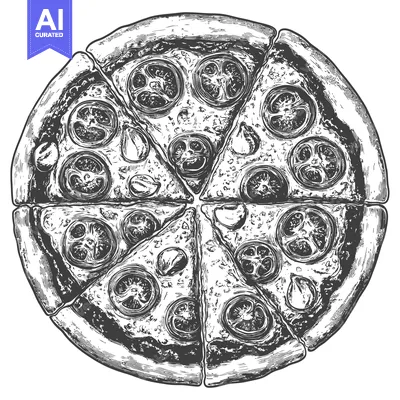 Popular premium asset: A delicious pizza with tomato slices and fresh garlic is visible