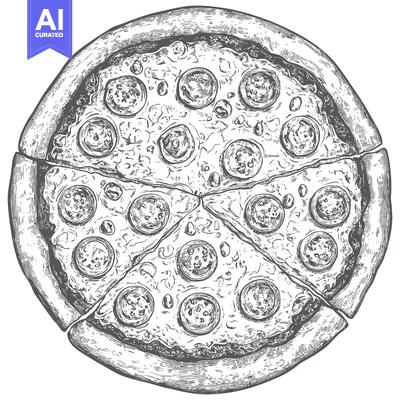 A delicious pepperoni pizza sliced and ready to be eaten