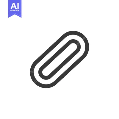 Aset desain premium: Minimalist Double Oval Outline: Modern Graphic Design Element on White