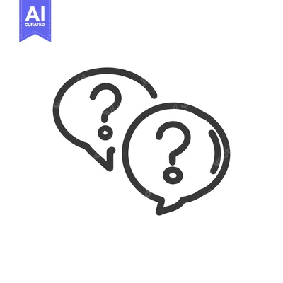 Aset premium populer: Question Marks in Speech Bubbles: Inquiry and Communication Icon