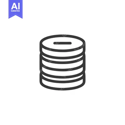 Popular premium asset: Minimalist Coin Stack Icon: Financial Savings and Investment Symbol