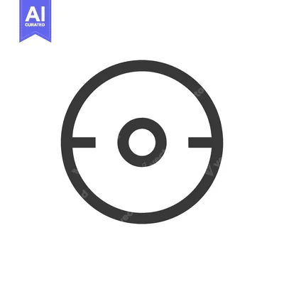 Aset premium populer: Minimalist Gray Circle Icon with Horizontal Line Breaks on White Backg