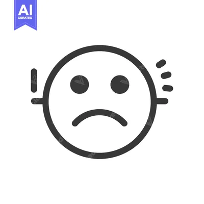 Aset premium populer: Sad Emoji With Sweat Drops