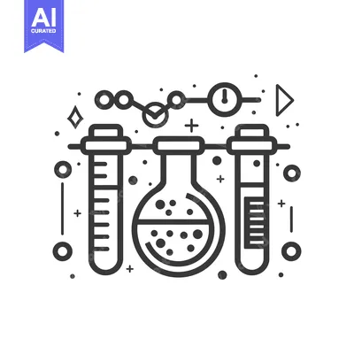 Aset premium populer: Scientific Experiment with Flasks and Test Tubes